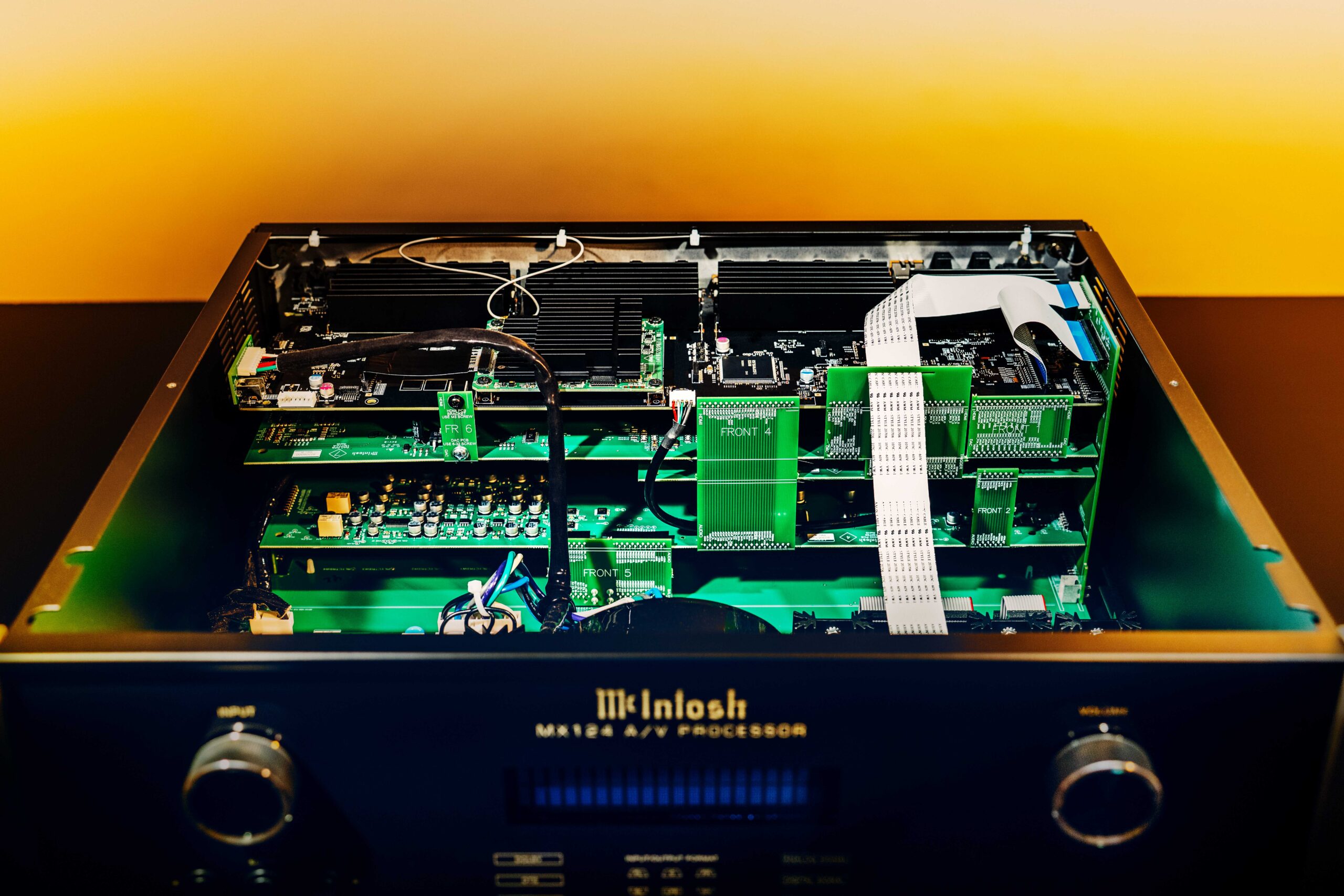 McIntosh MX124 A/V Processor internal circuit board