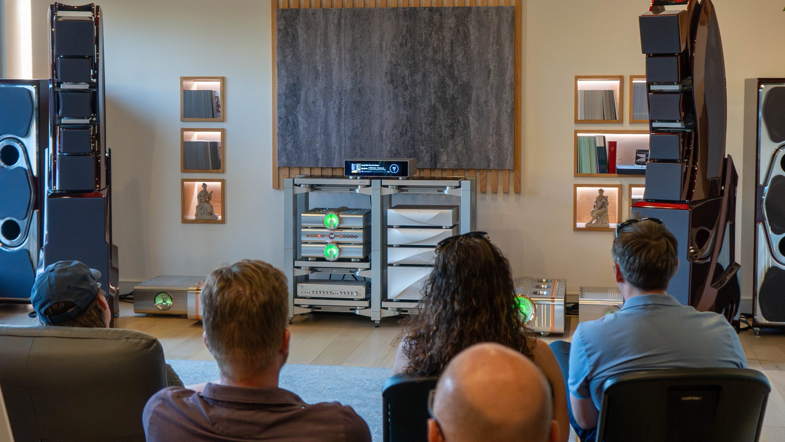 Wilson Audio Sabrina V loudspeakers on demonstration at the LMC launch event