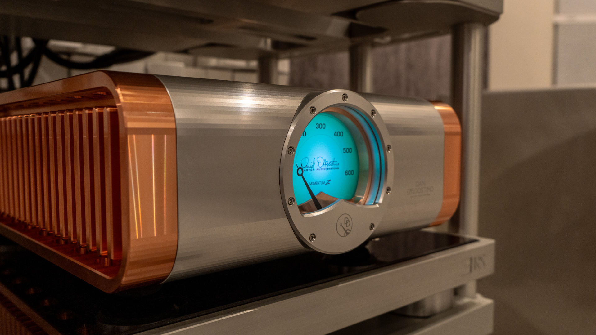Momentum Z monoblocks driving Wilson Audio WAMM Chronosonic loudspeakers at LMC