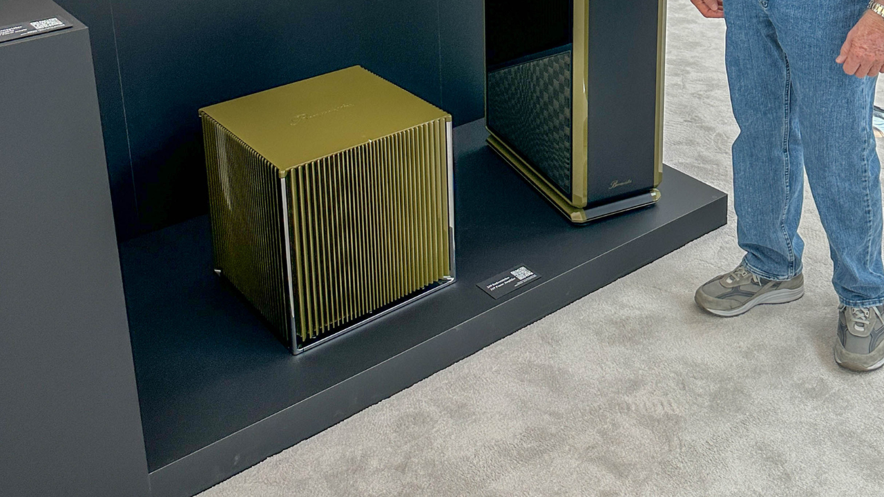 Burmester 259 prototype amplifier detail