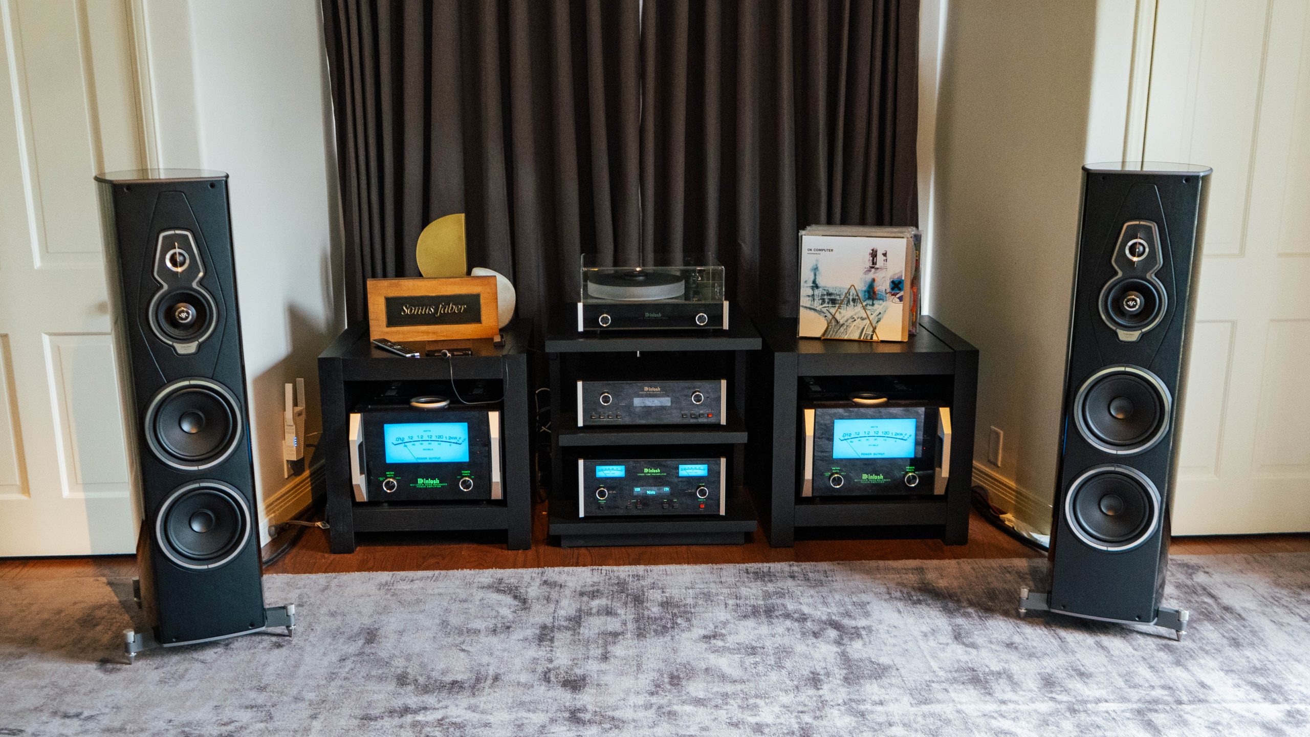 Sonus faber Sonetto VIII at the Lamborghini villa