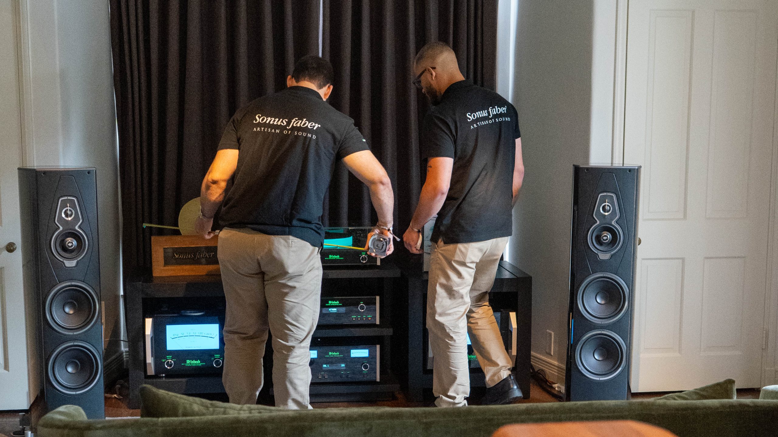 Lamborghini and Sonus faber integration at Pebble Beach