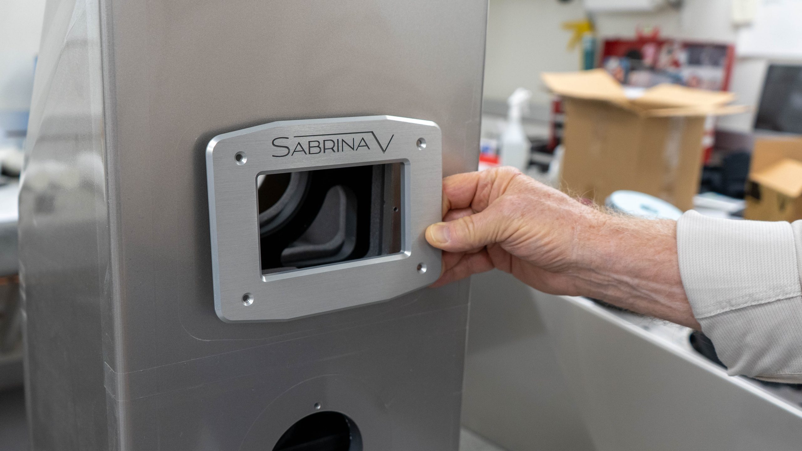 LMC's demo pair of Sabrina V in the final stages of production