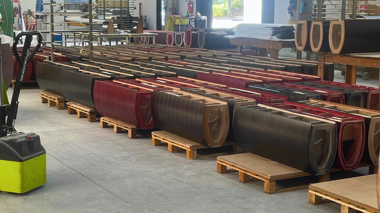 Sonus faber testing process in Vicenza