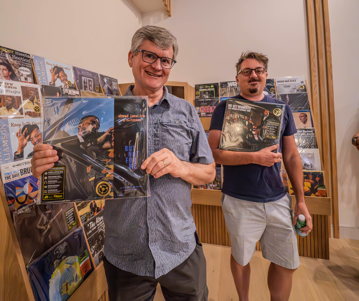 Curated premium vinyl records available at LMC Scottsdale