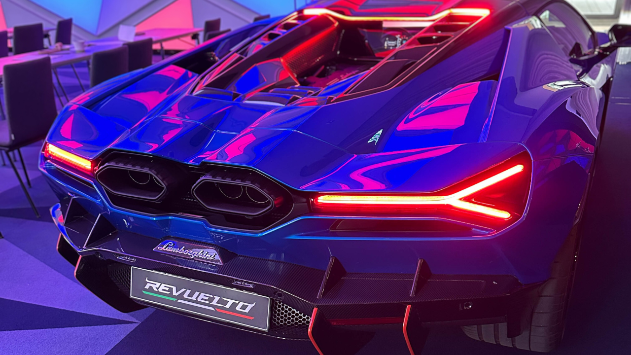 Lamborghini Revuelto with Sonus faber audio system at High End Munich 2025