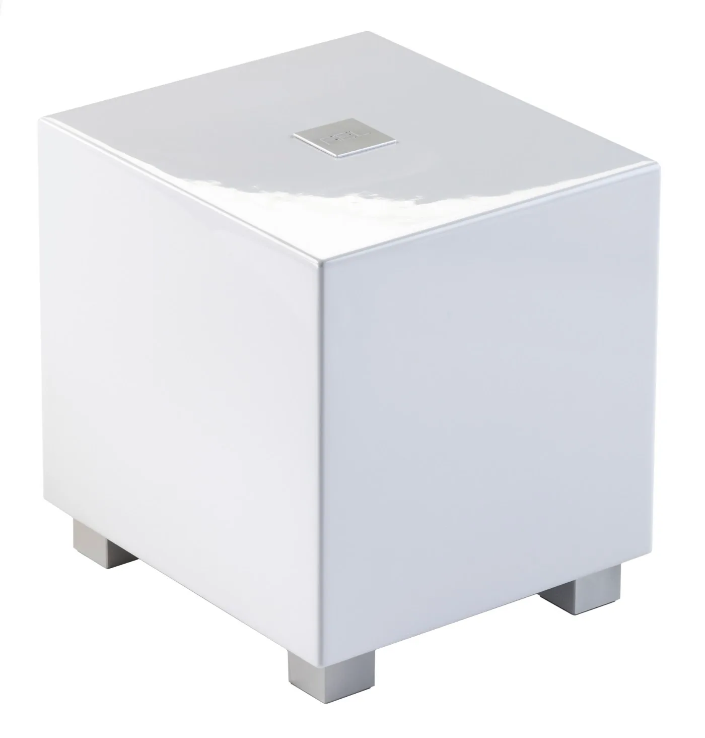 REL Tzero MKIII in the gloss white finish option