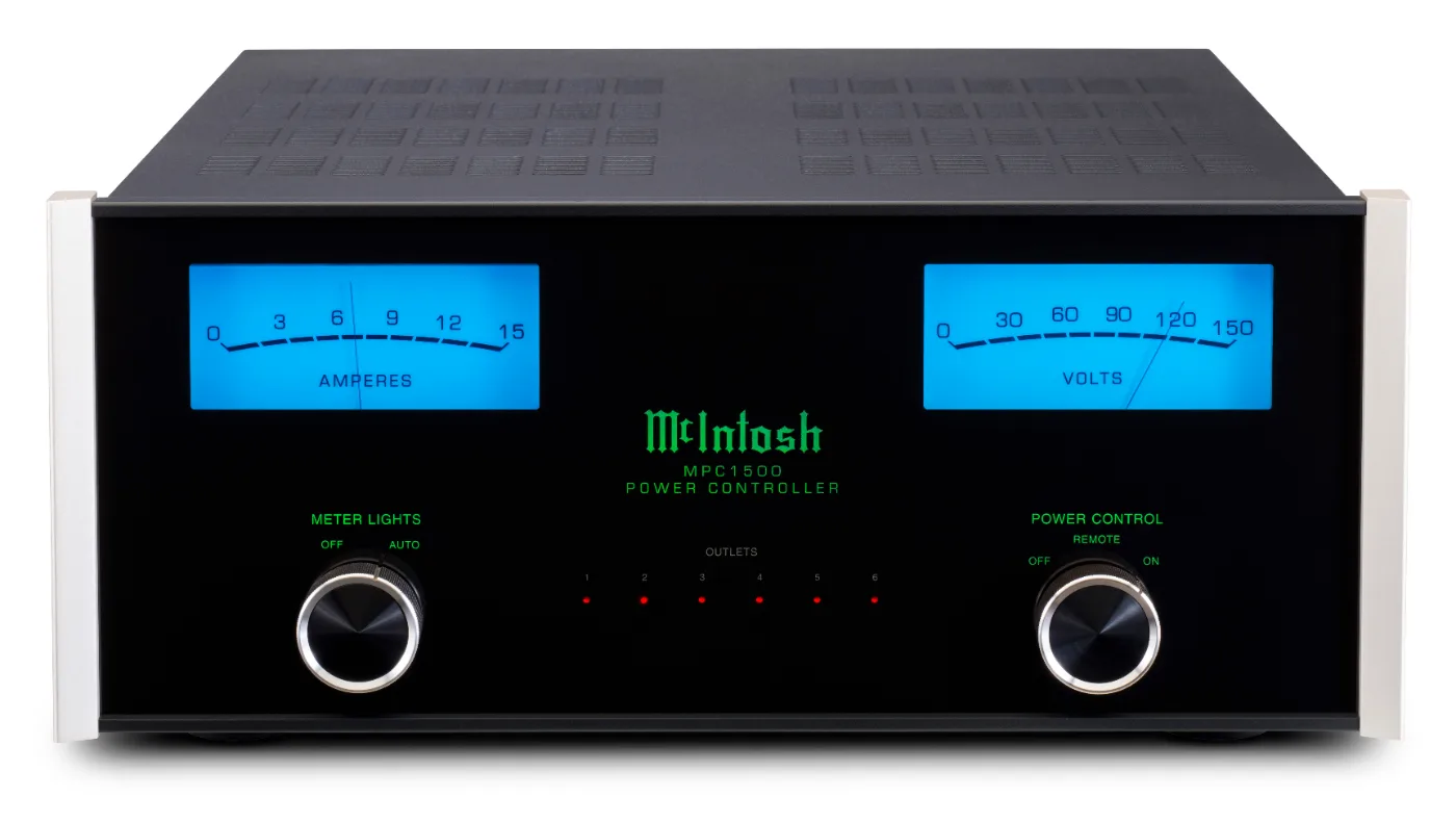 McIntosh MPC1500 power conditioner, front panel