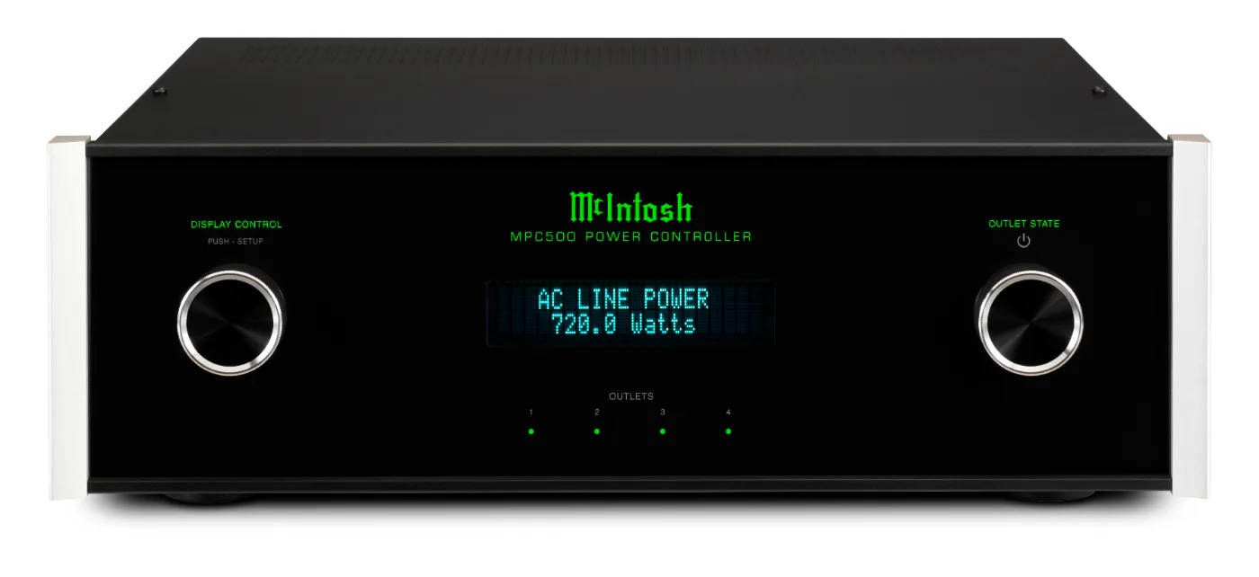 McIntosh MPC500 power conditioner, front panel
