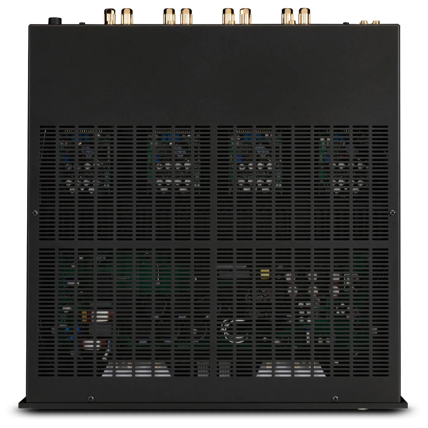 McIntosh MI254 power amplifier, top view