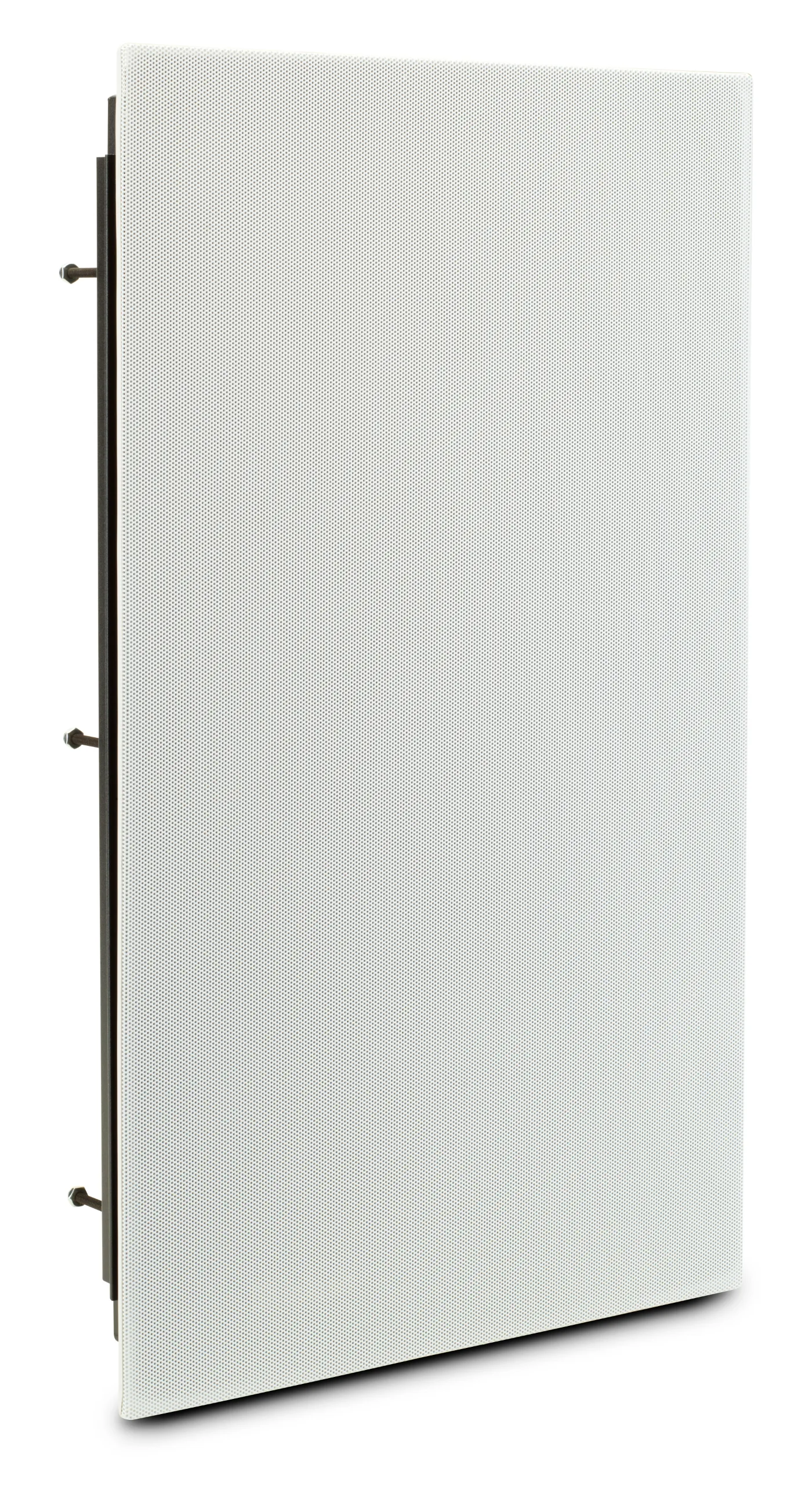 McIntosh WS500 in-wall loudspeaker, three-quarter view, grille fitted