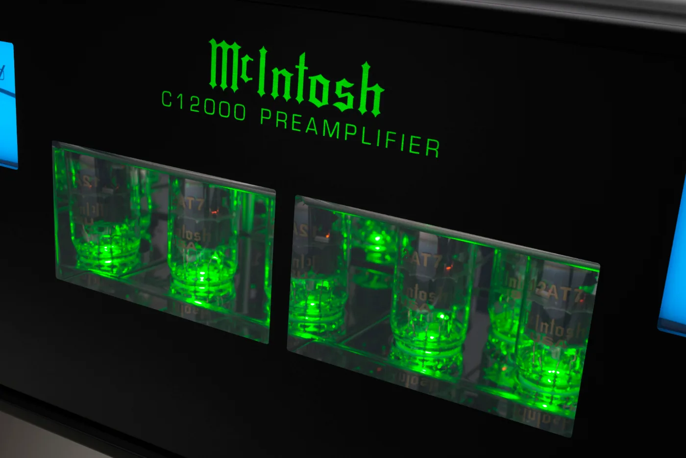 McIntosh C12000 preamplifier, close-up detail