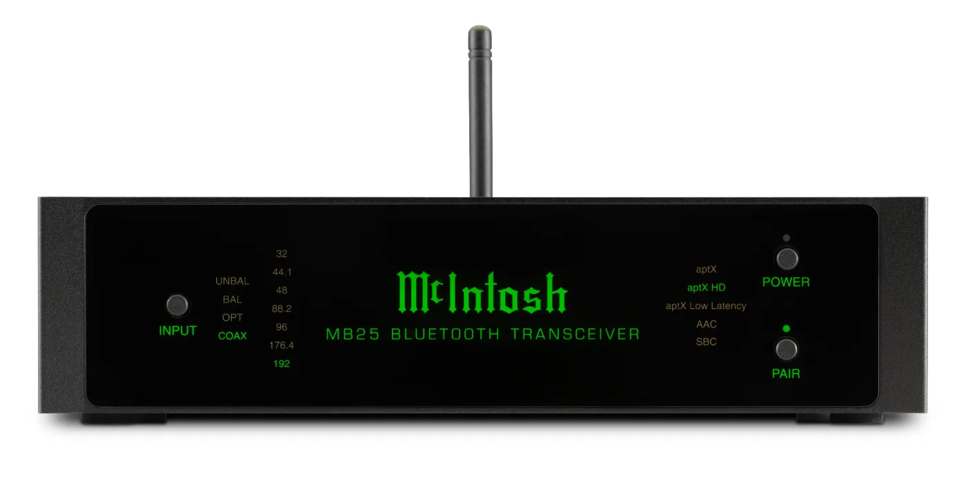 McIntosh MB25, front panel (alternate view)