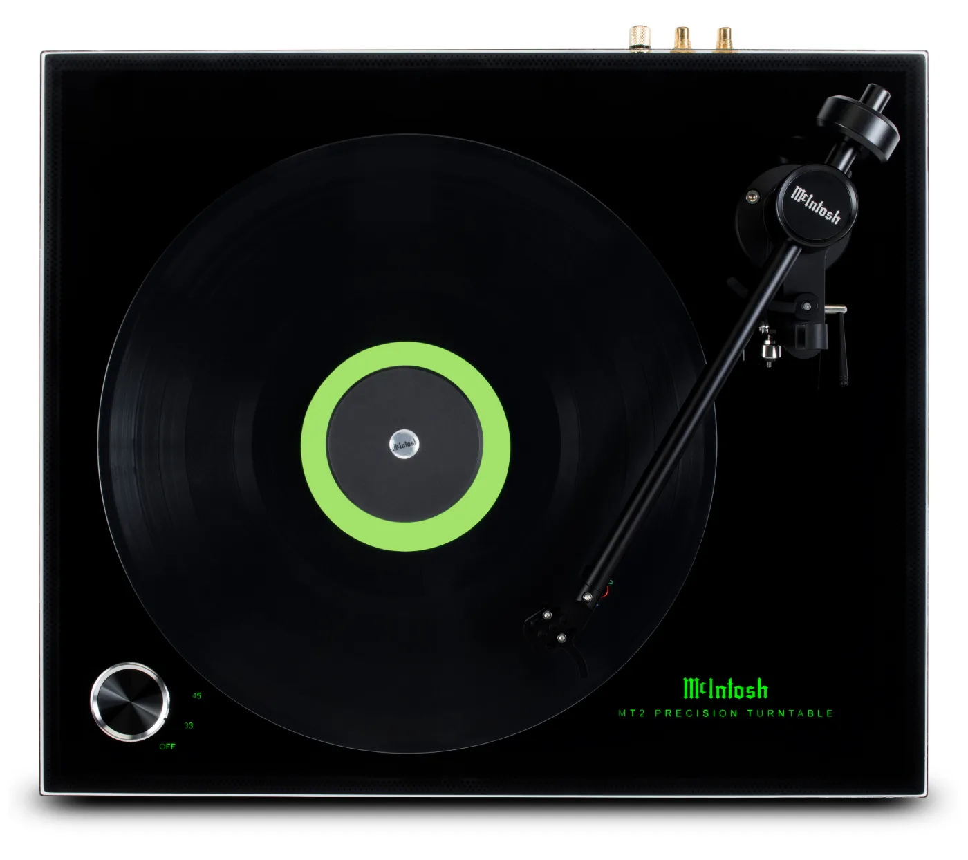 McIntosh MT2 turntable, top view