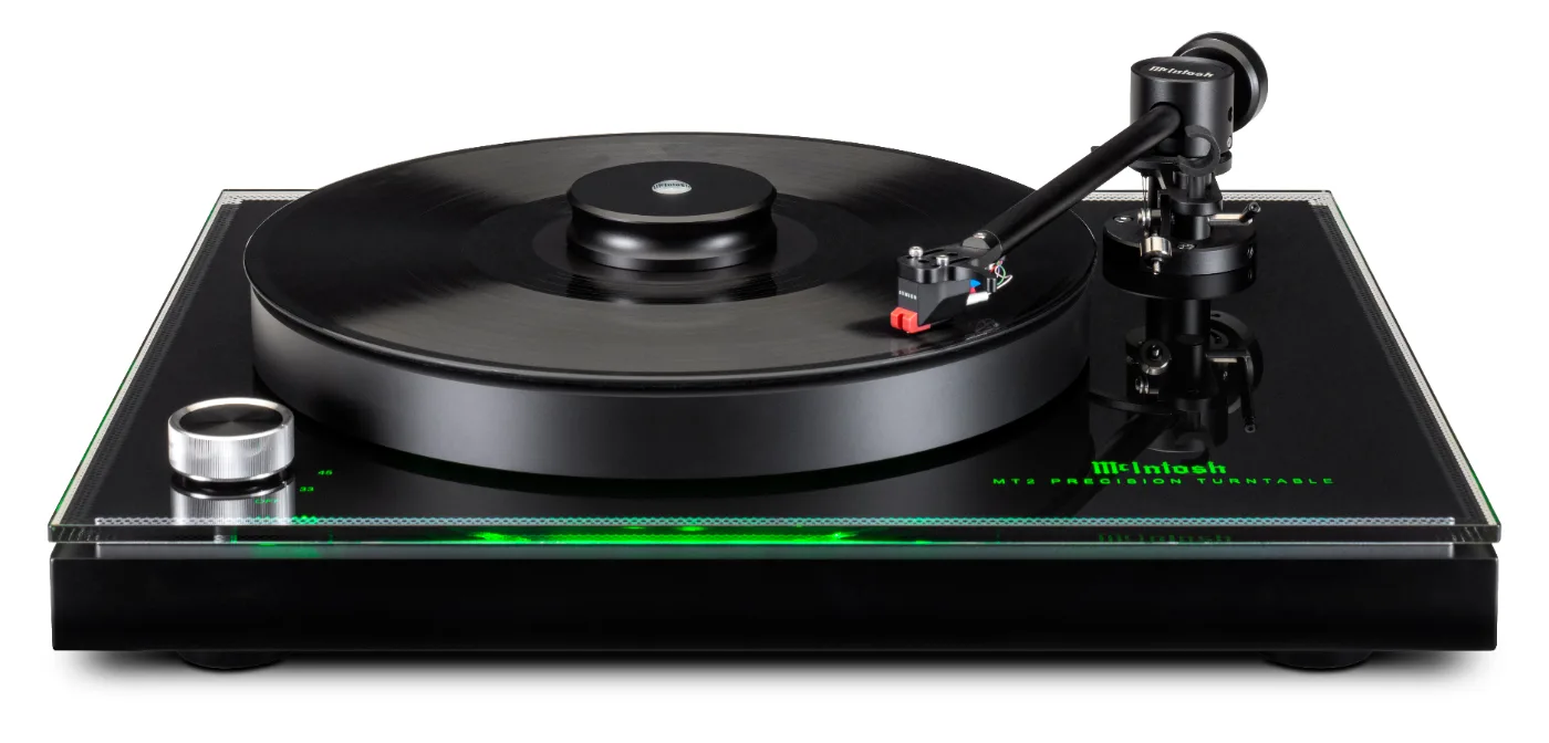 McIntosh MT2 turntable, front panel