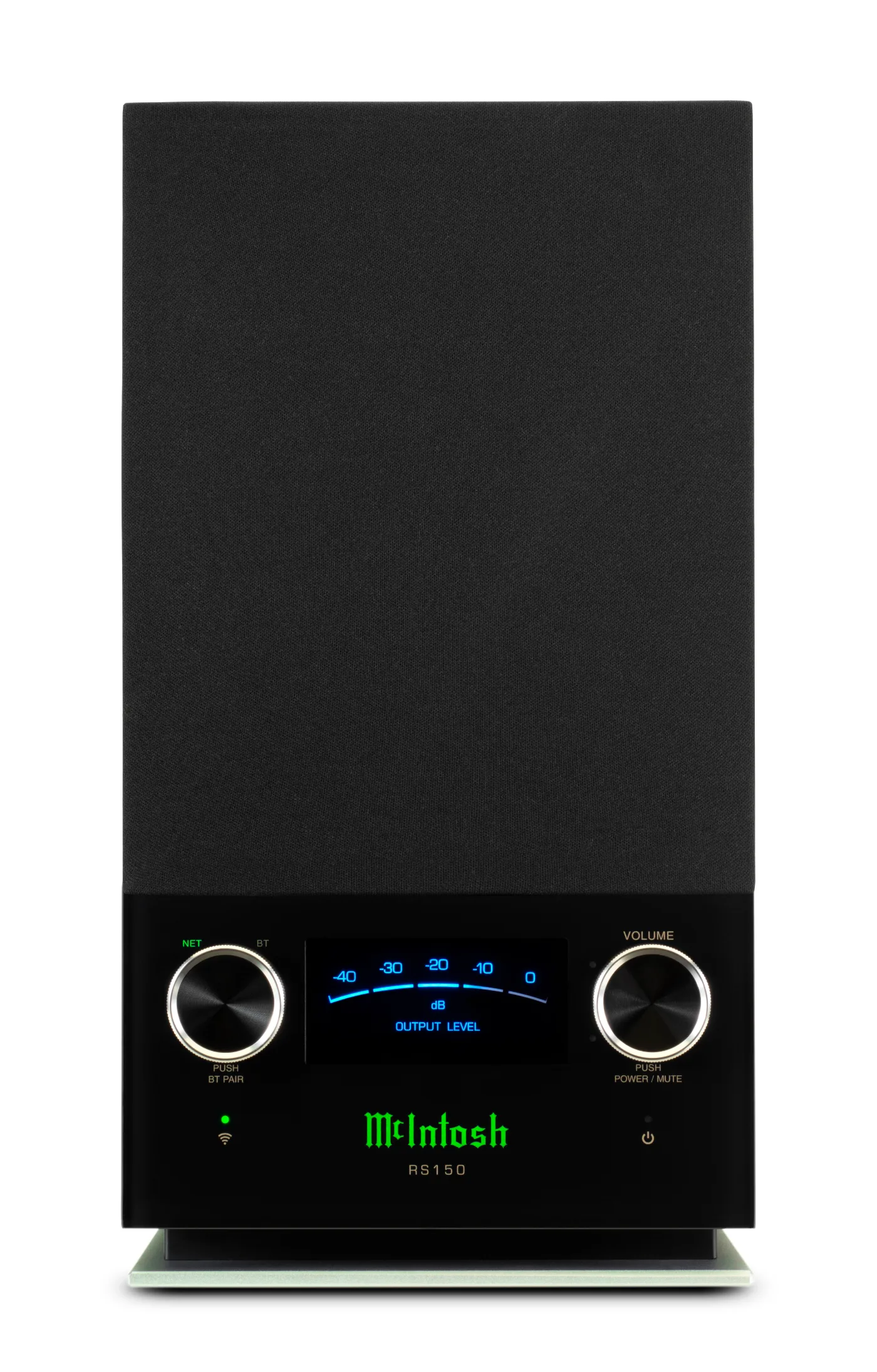 McIntosh RS150 wireless loudspeaker, front view