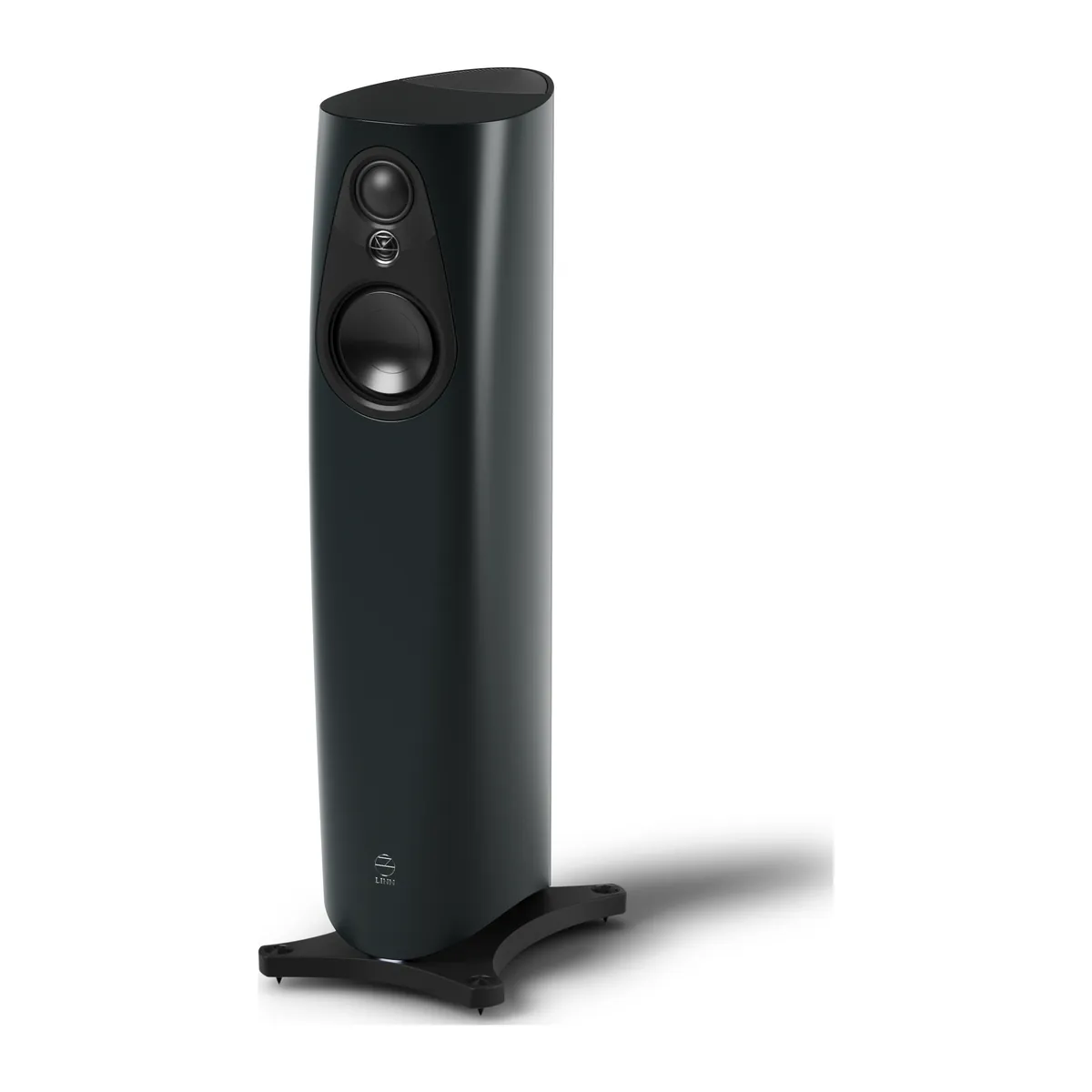 Linn 343 loudspeaker in Triton finish, three-quarter view