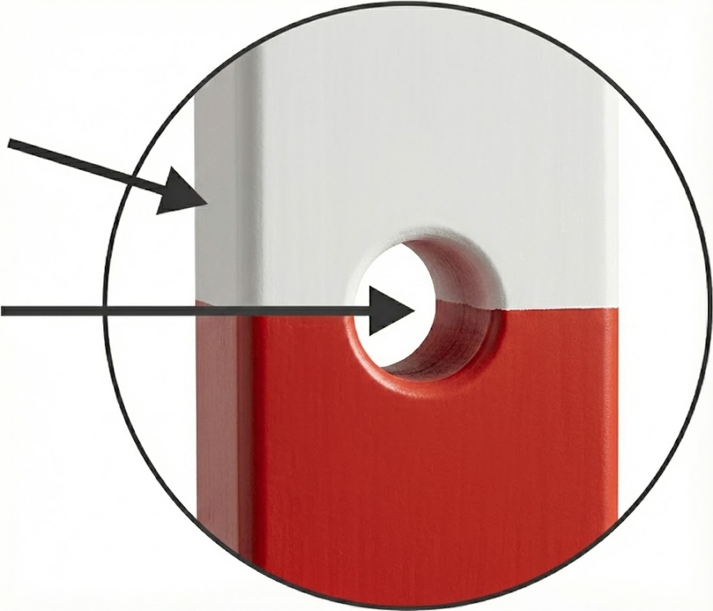 falg holes in crossing posts