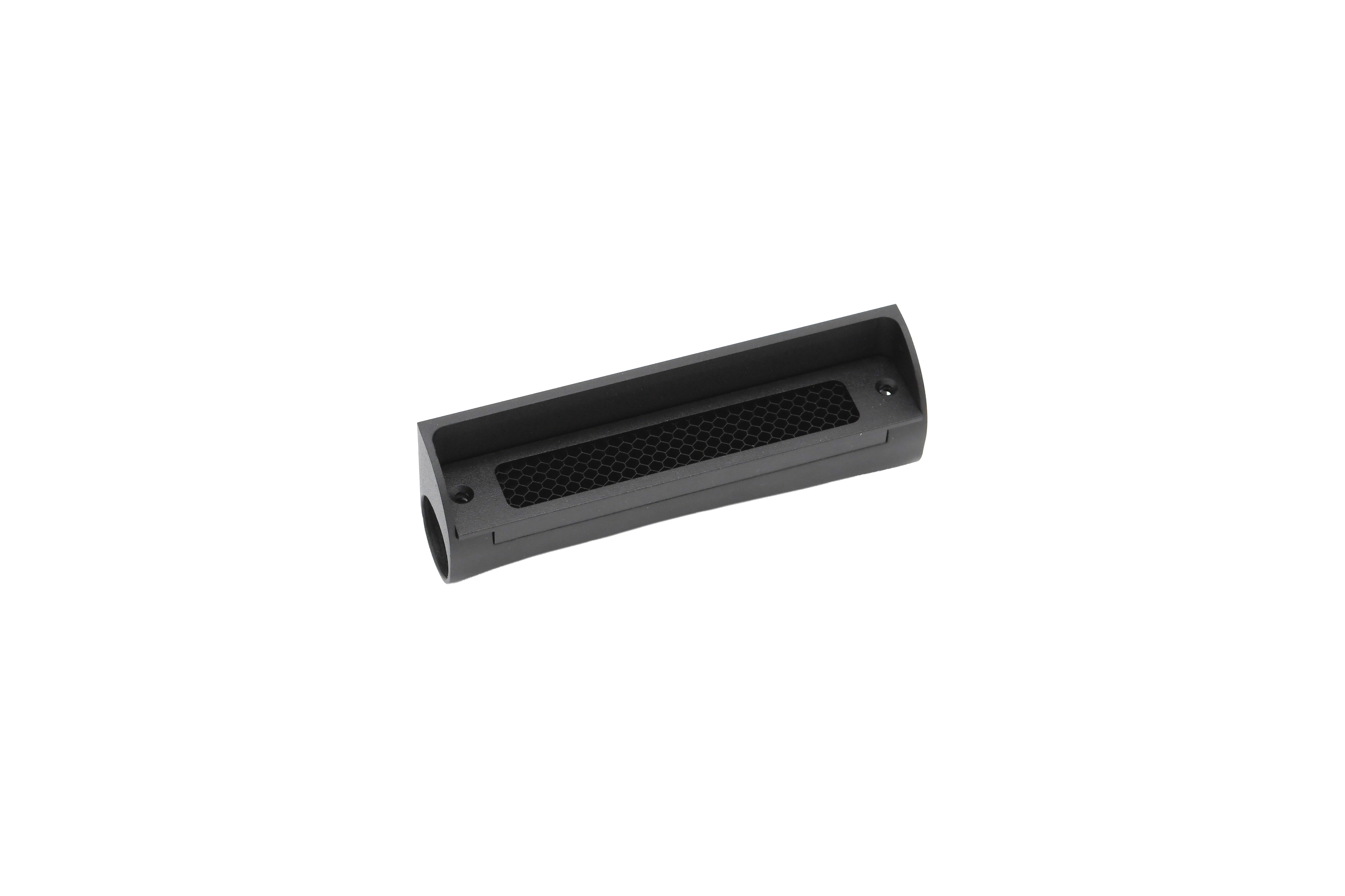 Aluminum Deco Hardscape Single Louver Glare Shield with Clip-In Hex