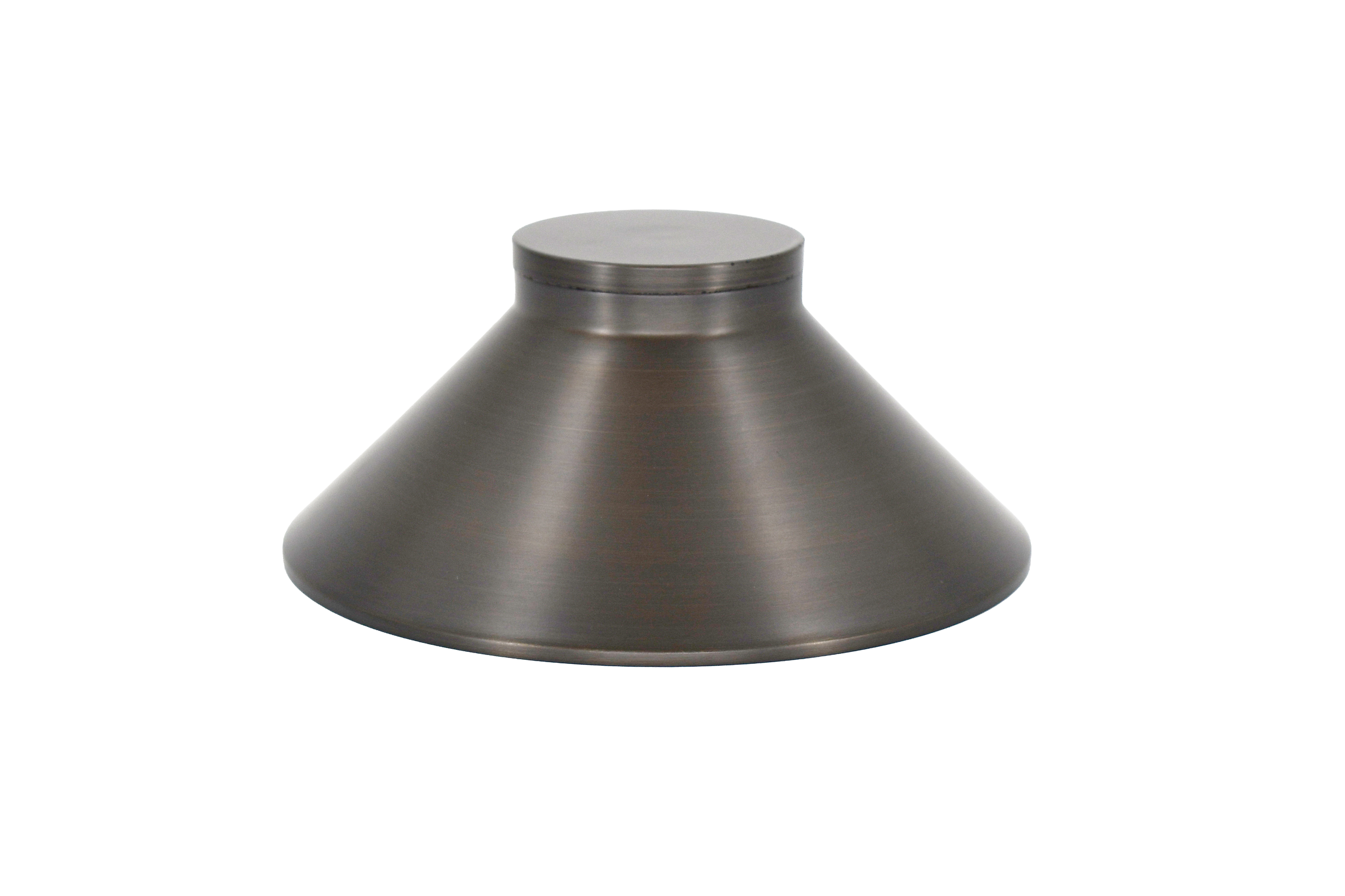 Brass Deco Path Flat Top Dome Hat