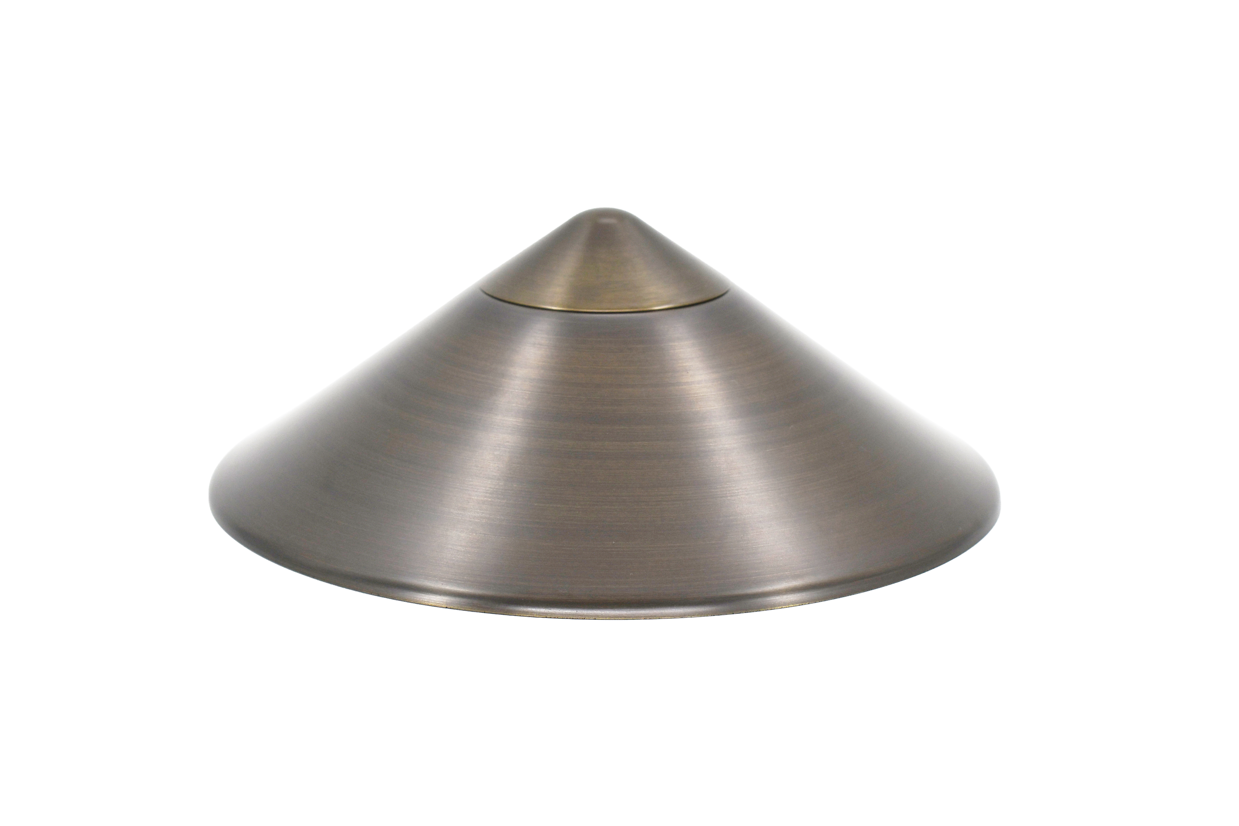 Brass Deco Path Triangular Hat