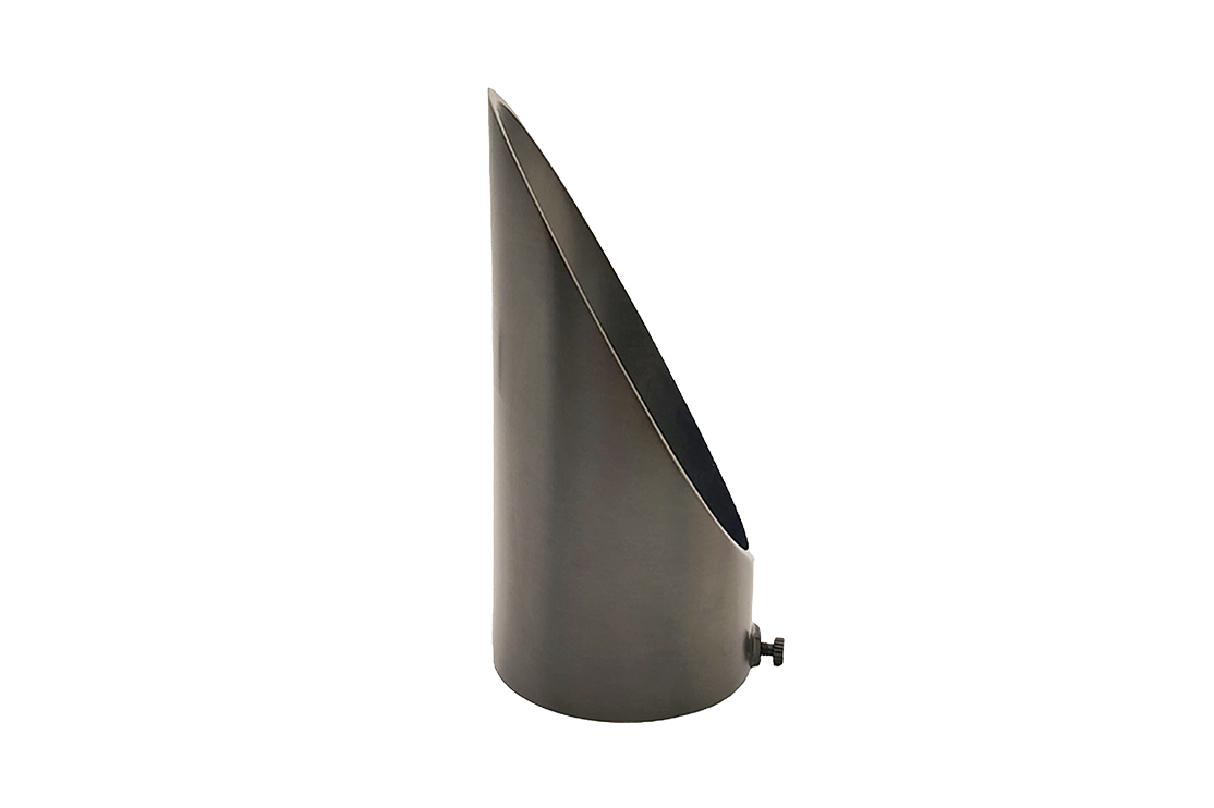Brass Micro 62° 5" Downlight Shroud