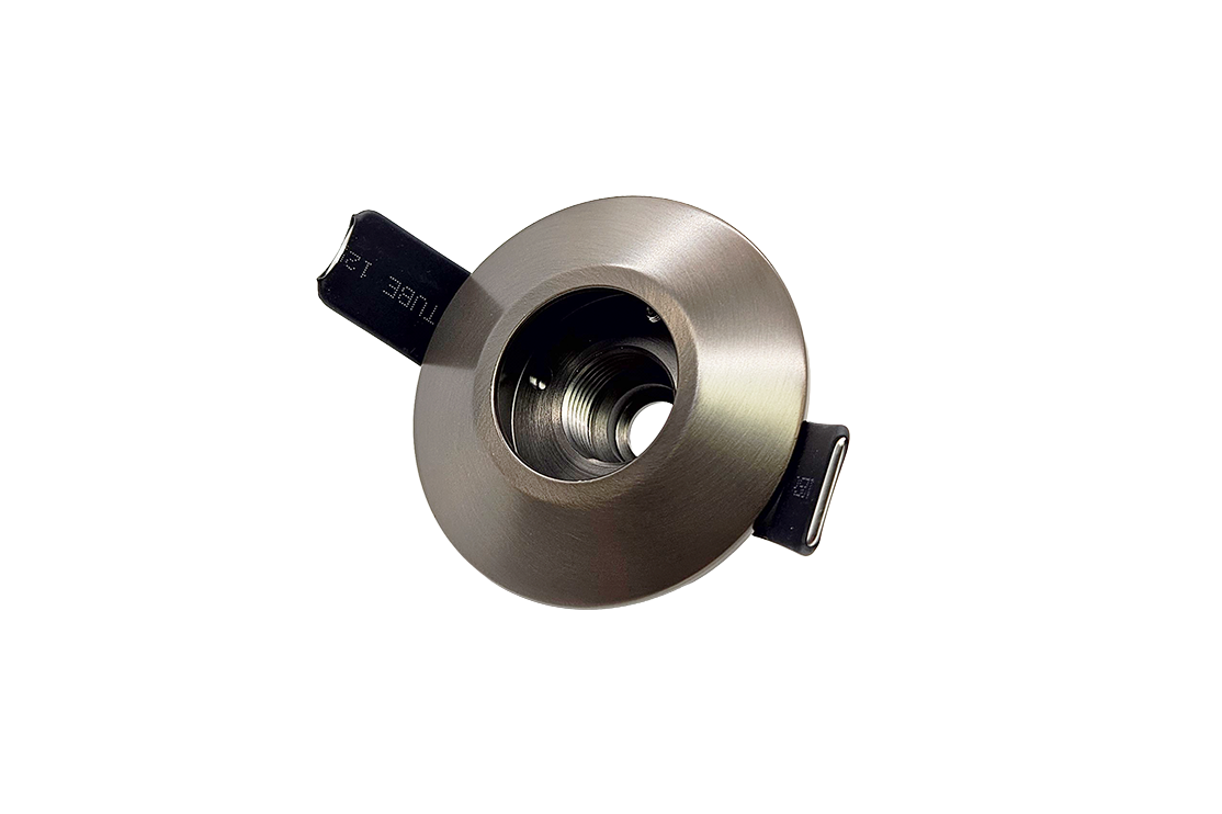 Brass Spring-Loaded Recessed Mount for Nano Compatible Components