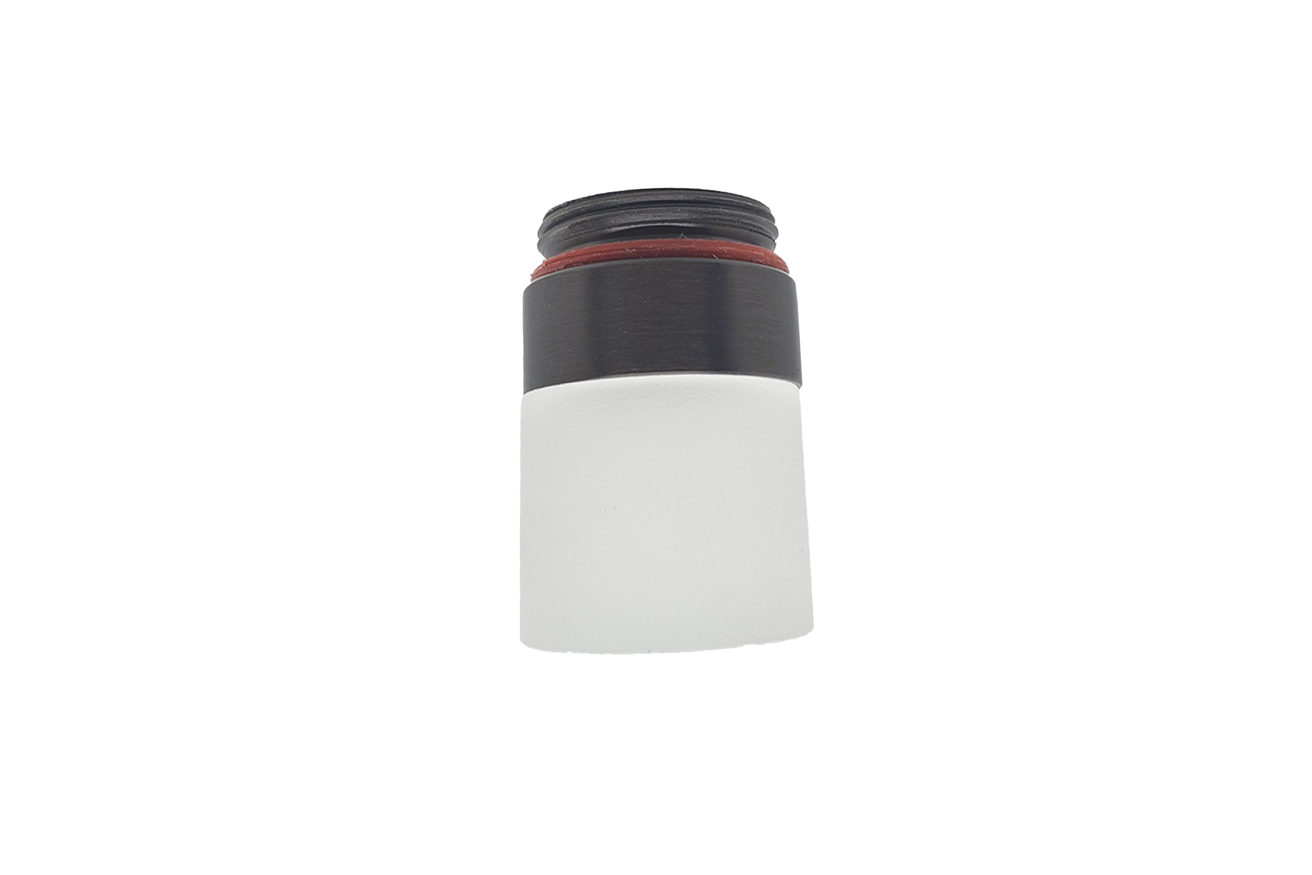 Brass Nano Bollard Hat, 360° Frosted