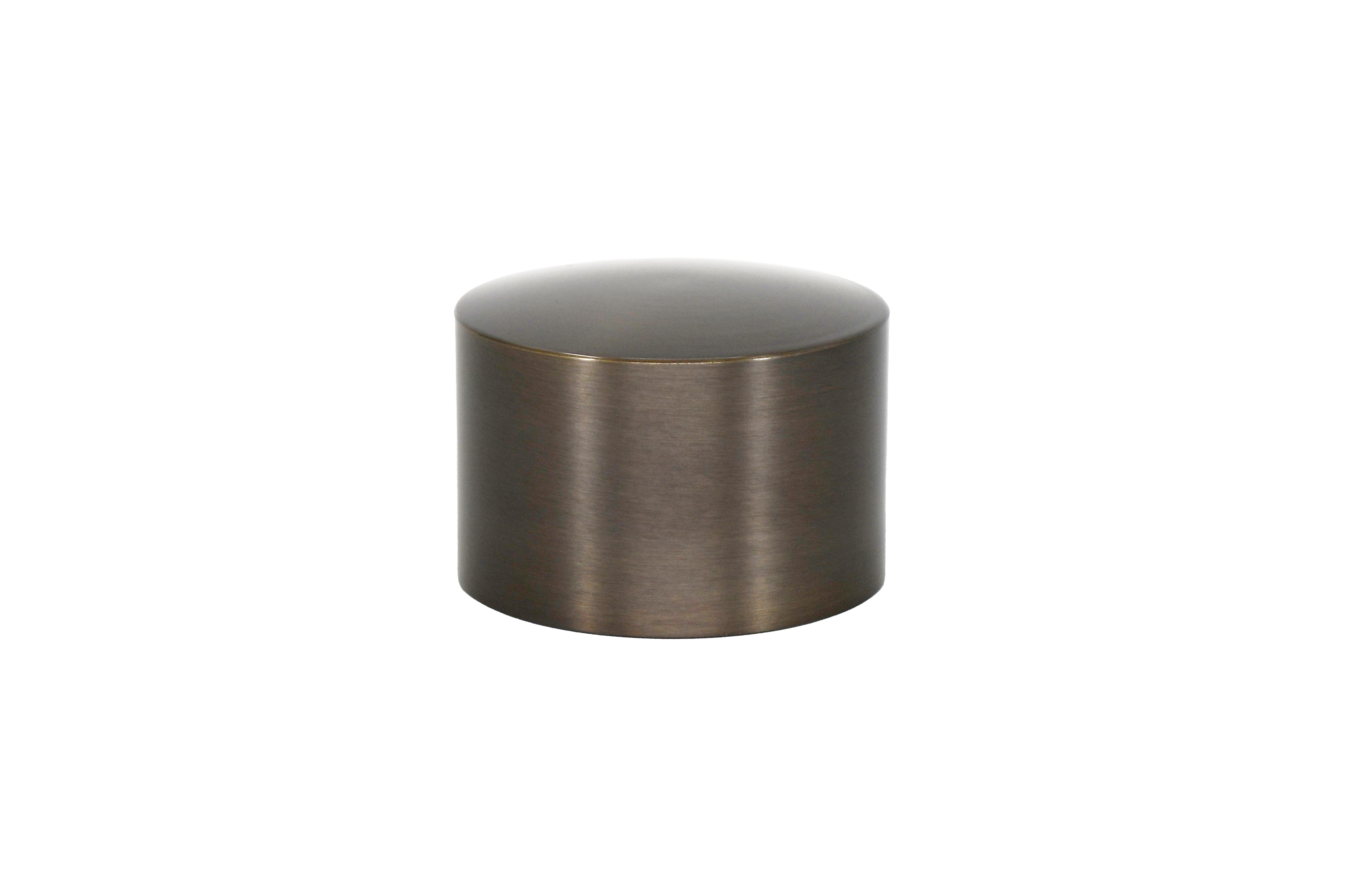 Brass Deco Path Bollard Hat