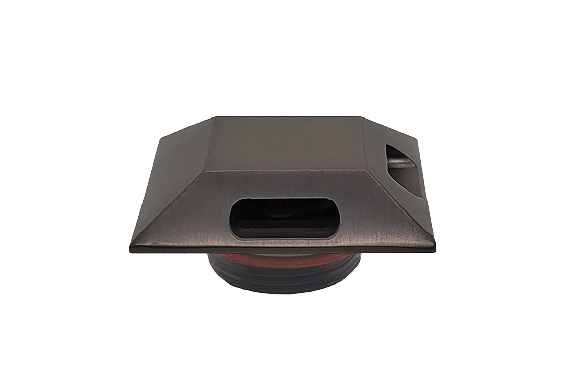 Brass Recessed Nano Square 90° 2-Sided