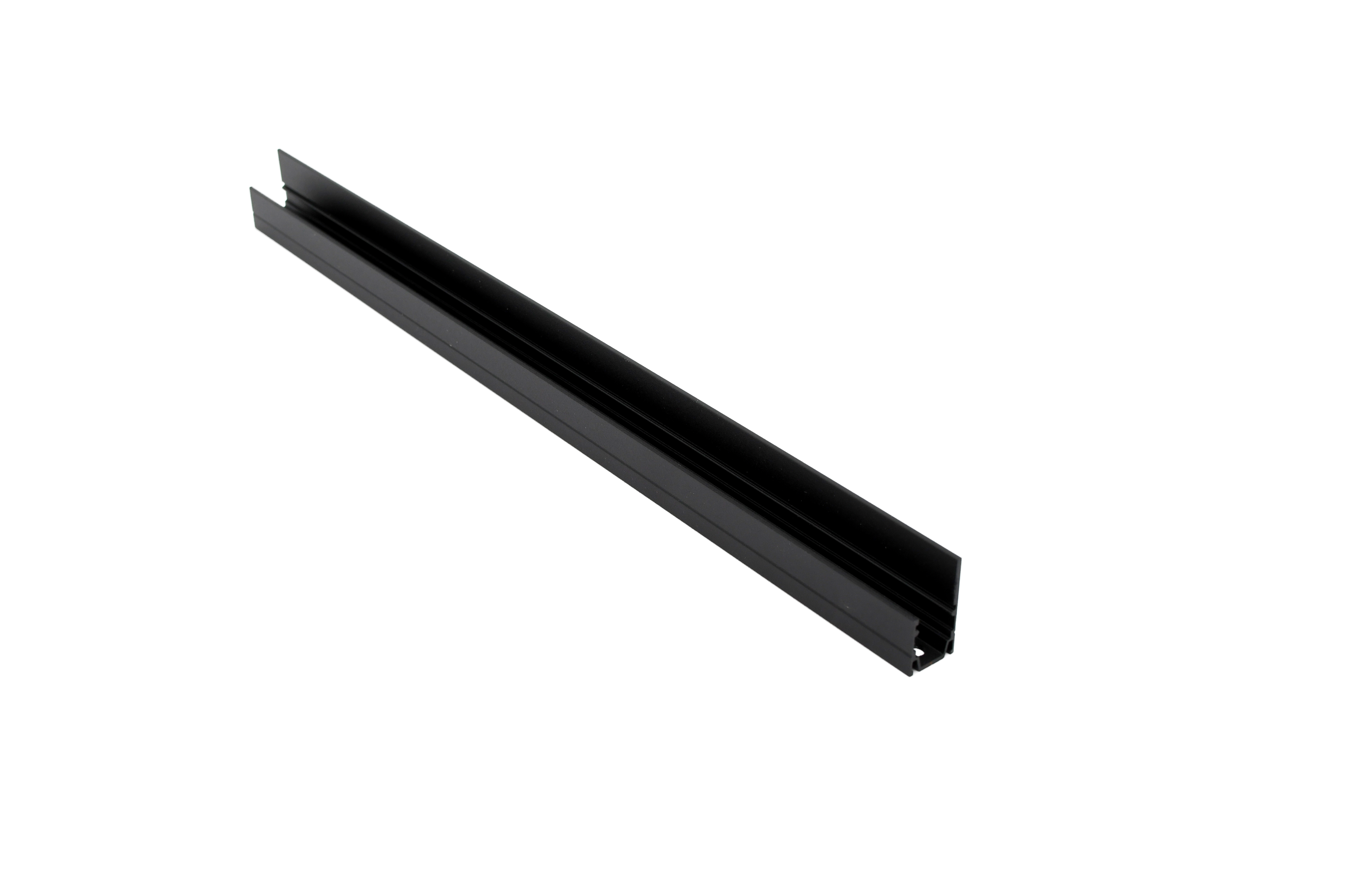 Aluminum LumienARC Rigid Channel with 1-Sided Glare Shield