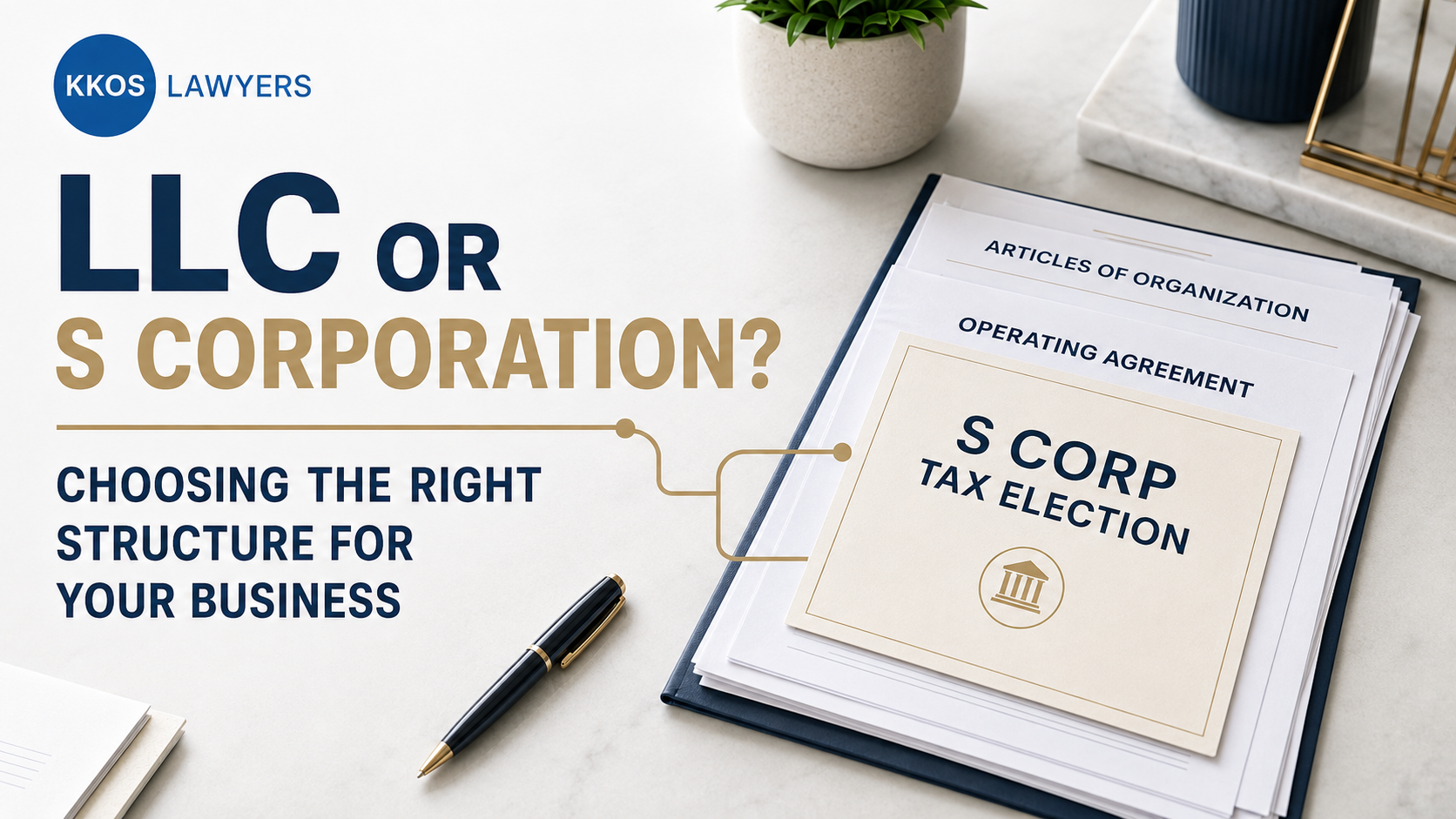 LLC or S Corporation? Choosing the Right Structure for Your Business