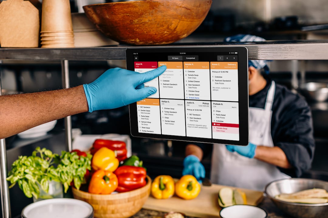 Kitchen display software