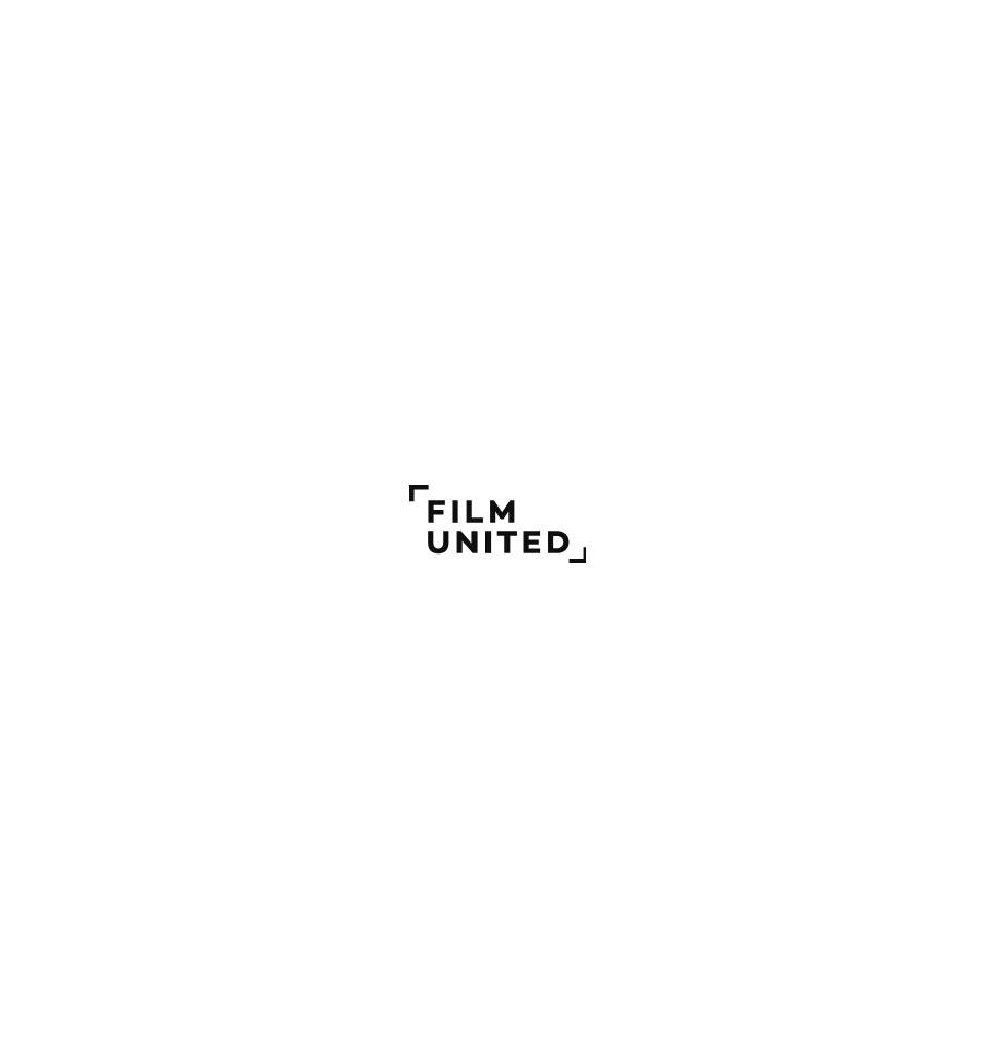 Web Film United – načítací obrazovka s logem