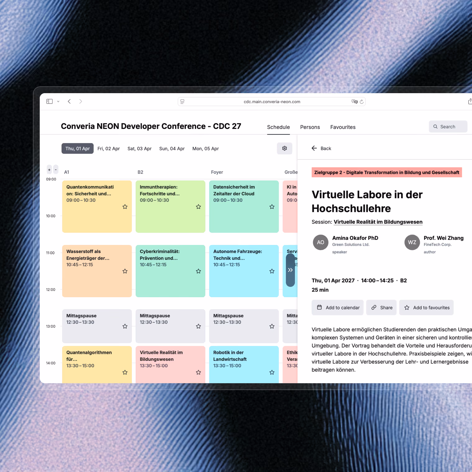 Publish your program and conference proceedings from the same data