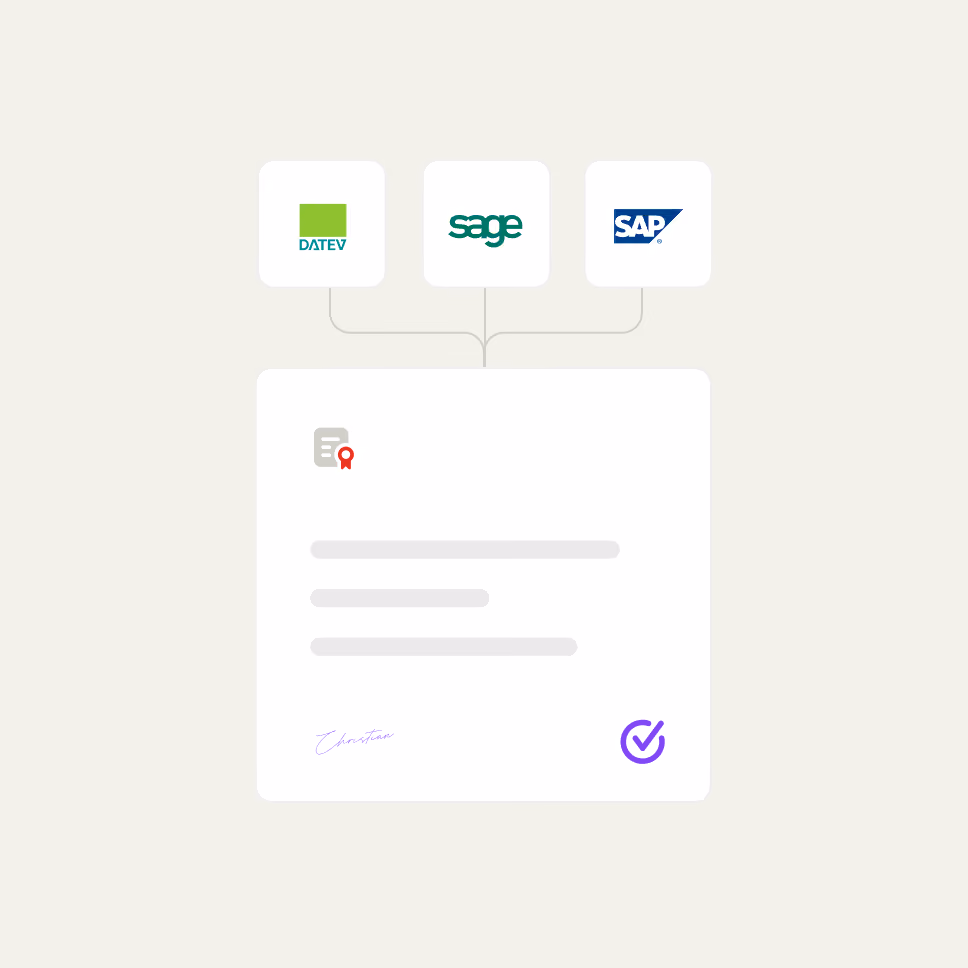 Create certificates, export data