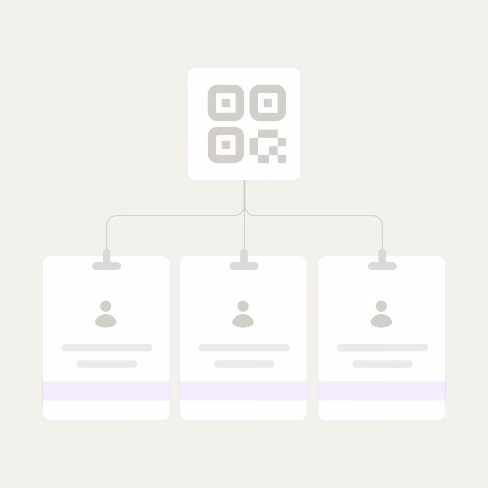 Name badges and self-service