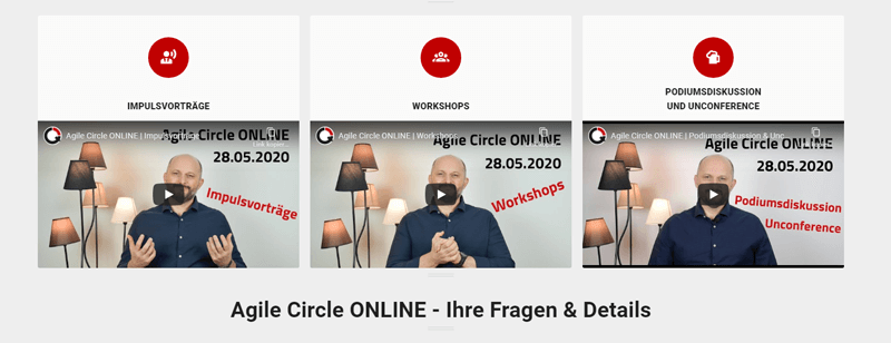 Agile Circle Online - Virtuelle Konferenz