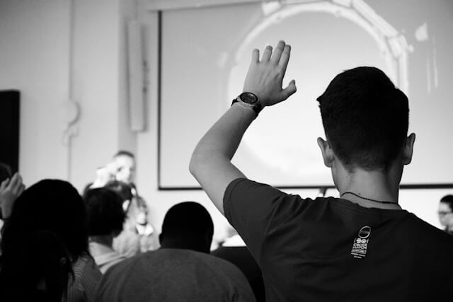 Q-and-A-Session Konferenz