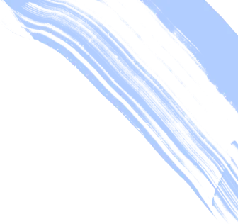 Light blue watercolor brushstroke with textured edges on a transparent background.