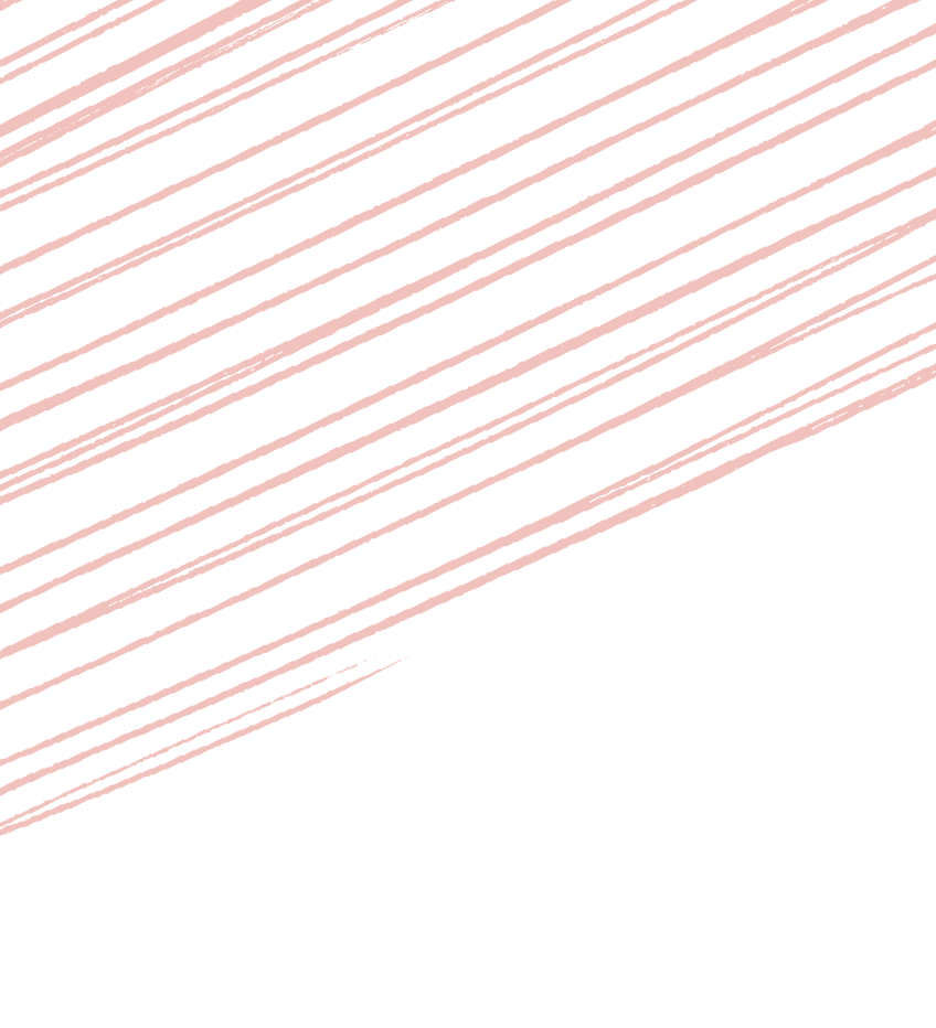 Diagonal red brushstroke lines on a transparent background.