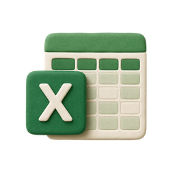Icône représentant un tableur
