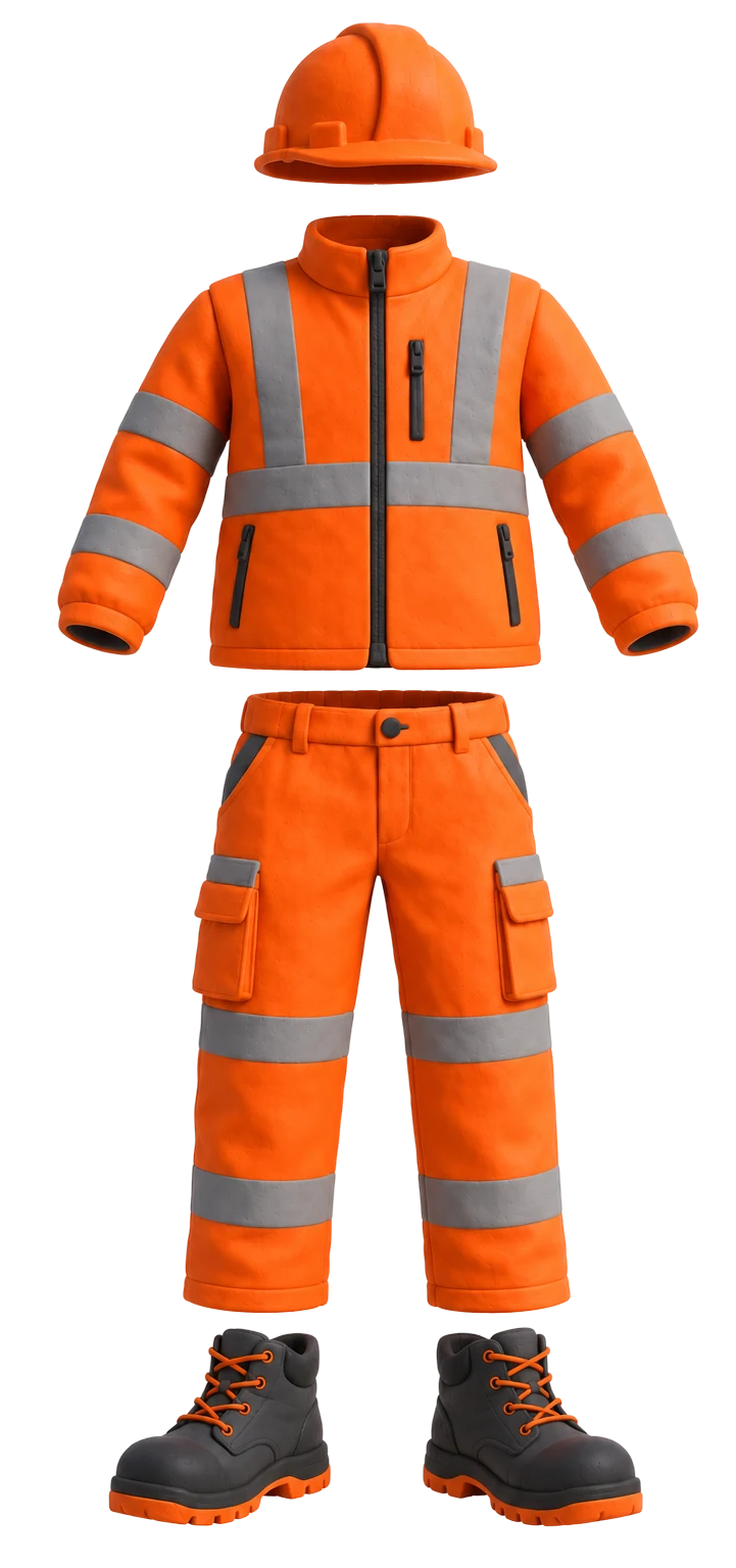 Tenue BTP haute visibilité