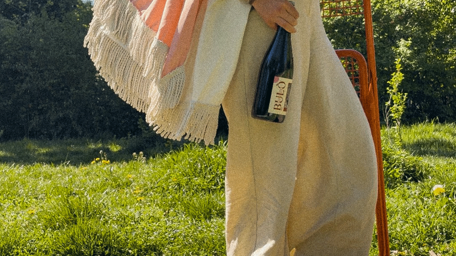 ambiance printemps avec la bouteille bulo paysanno