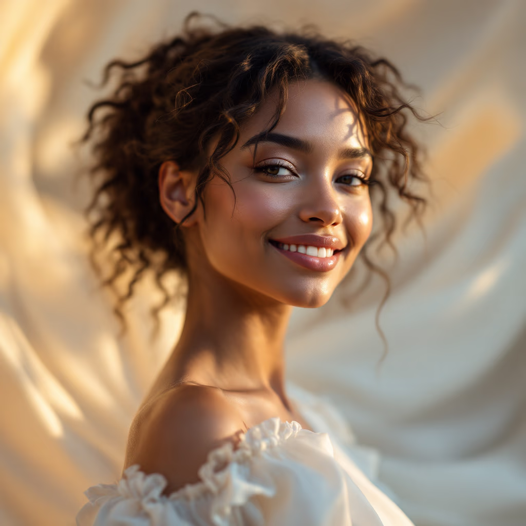 [headshot] image of a smiling customer (for a travel agency)