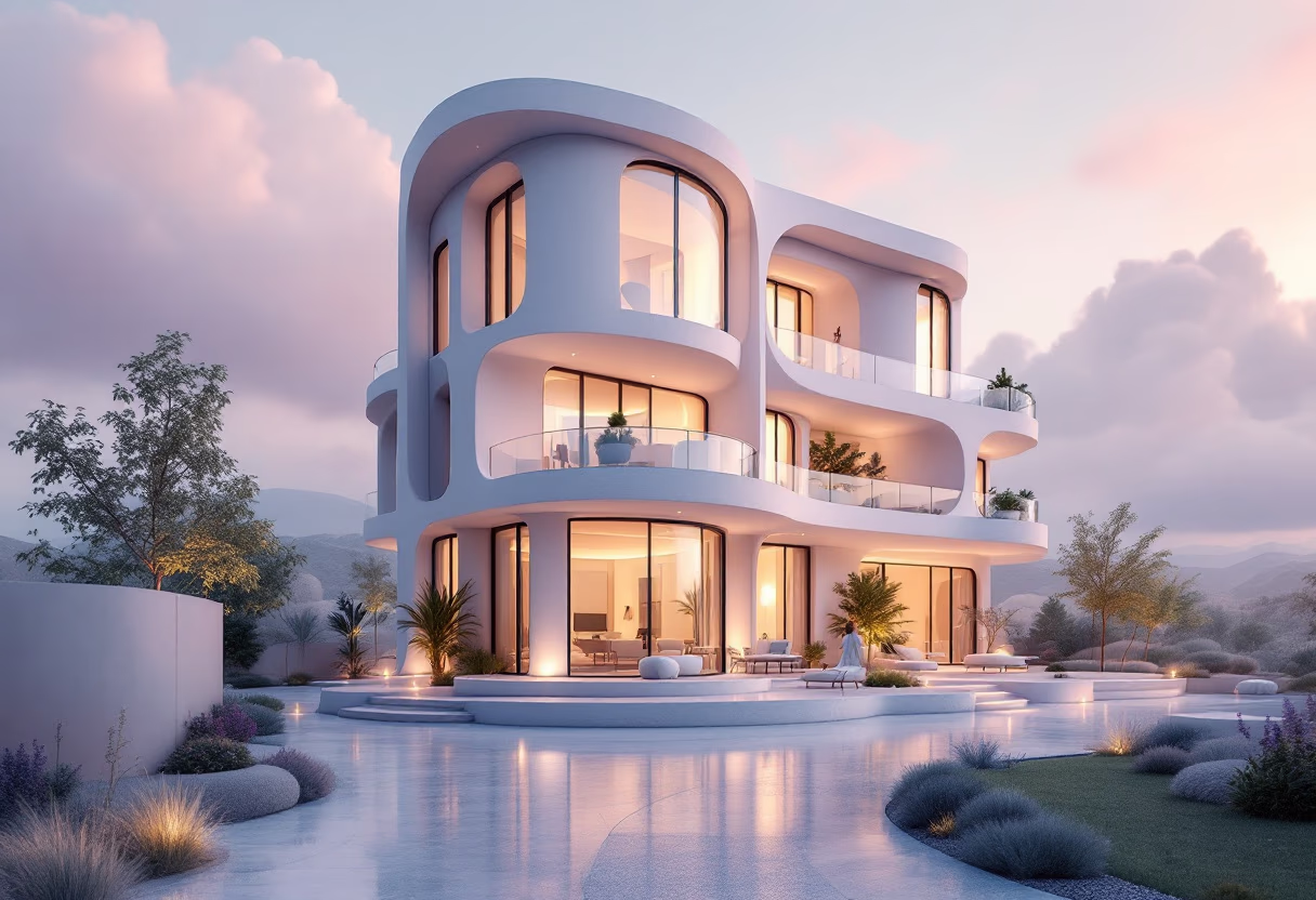 image of finished apartment building