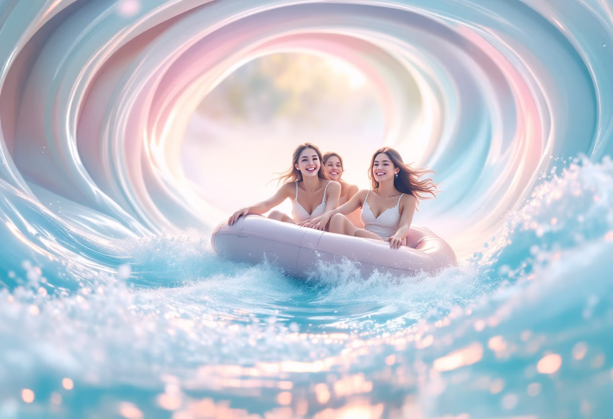 image of water rides (amusement park)