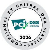 PCI DSS compliant data center seal, 2026, compliance by Ubitrak QSA Services, opens kersonwallaw.com in a new tab