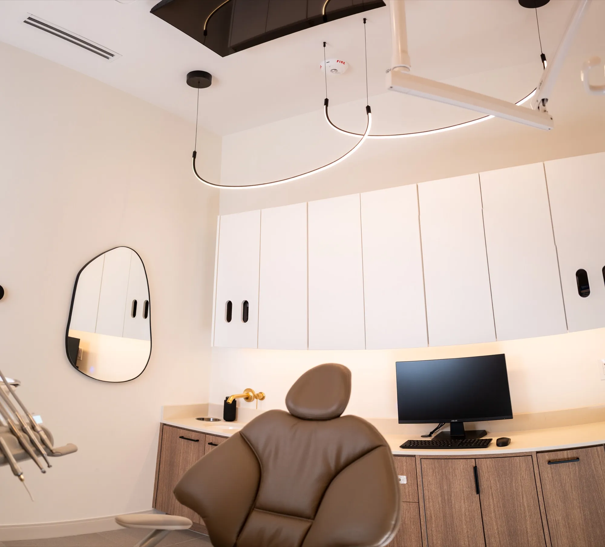Private treatment suite at Springs Dental
