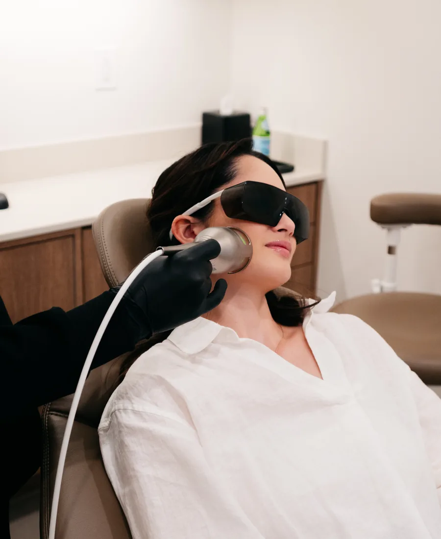 Dentist-led facial aesthetic treatment at Springs Dental